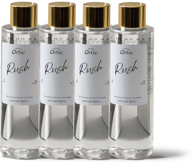 오르브 네이처 리필 디퓨저, 4개, 200ml, 던포레스트