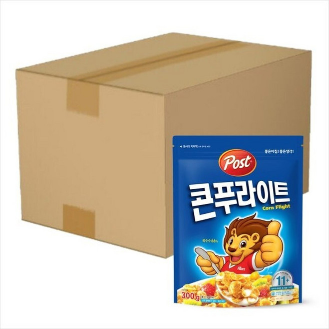 포스트 콘푸라이트 300gx10개(1박스)/2박스구매시 1000원 x넉넉한유통기한
