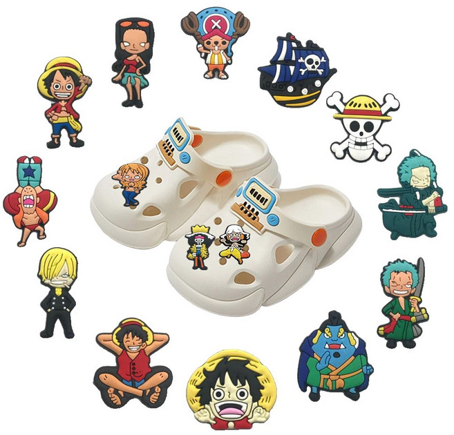 해적왕 루피 조로 해군 수배령 빈티지 실내화리폼 팔찌 꾸미기 세트726332-919975