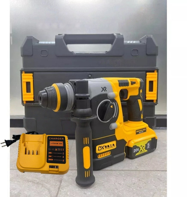 得 無刷20V DCF850 衝擊起子機, 1個, 273電錘【附座一電+原廠箱】