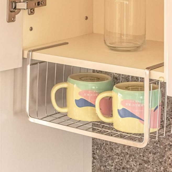 304스텐 주방 걸이형 싱크대 씽크대 언더 선반 (소), 색상