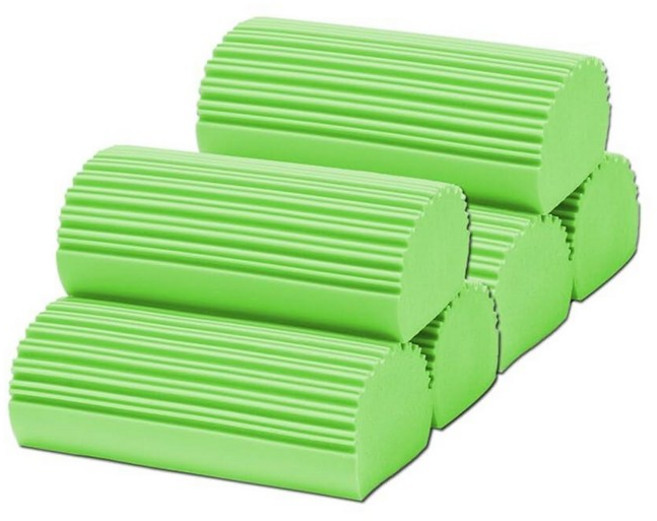 6팩 습식 클린 먼지떨이 스폰지 하우스키핑용 먼지 스폰지 먼지떨이 블라인드 팬 블레이드 거울 유리 베이스보드 창문 트랙 그루브 및 자동차용 재사용 가능한 가정용 청