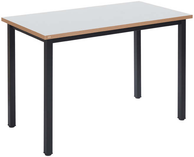 레인저테이블 포밍 사무용 다용도 책상 학생 공부 게이밍 데스크 900x450, 화이트+블랙(WWD513-WHB)