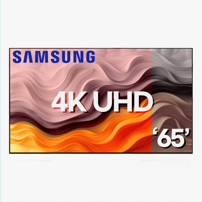 삼성전자 65인치 최신형 고화질 24년형 크리스탈 UHD 스마트 LED TV 국내 OTT 지원, 방문설치, 벽걸이형, 65DU7200
