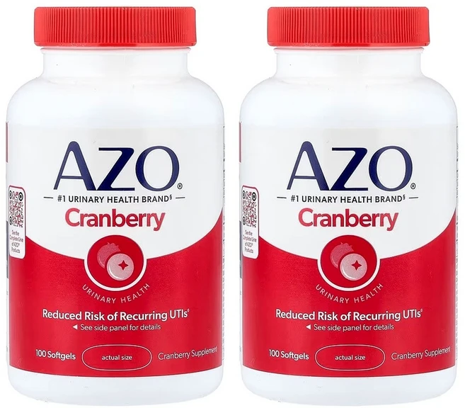 아조 크랜베리 추출물 100 소프트젤 2개, 100정 - 쿠팡