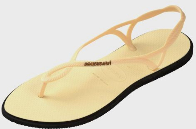 하바이아나스 havaianas 루나 포인트 쪼리 샌들 Butter Cream