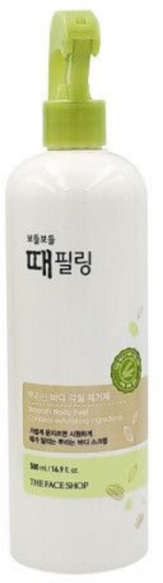 더페이스샵 보들보들 때필링 500ml, 1