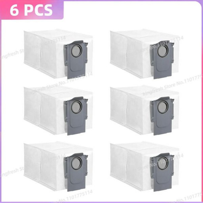 LED전구 로보락 S10 MaxV Slim 로보락 Roborock Saros 20 Roborock Qrevo CurvX Qrevo EdgeT Curv 2 Pro Edge 2Qrev, [04] 6 Bags