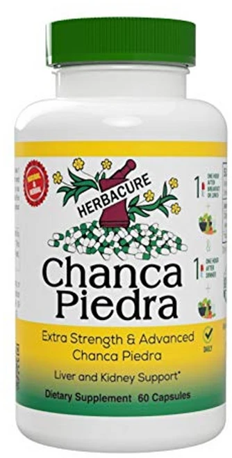 Chanca Piedra 500 mg 60 캡슐 Stonebreaker - 신장 결석 및 비뇨기 건강 신장 결석 보조제, 60정, 1개 - 쿠팡