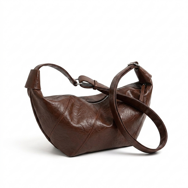 여성 숄더백 질감 있는 가죽 스퀘어 버클 체인 포인트 데일리 백 크로스백 미니 숄더백 세련된