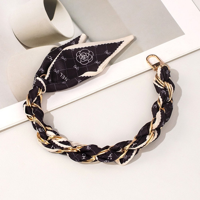 루카 벨체인 핸드폰 손목 스트랩 휴대폰 줄, 1개, M블랙