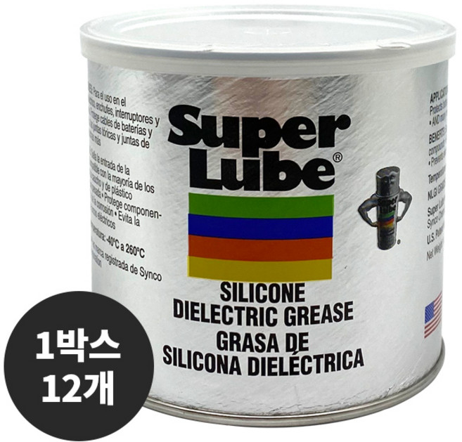 슈퍼루브 실리콘 그리스 400g 윤활제 오일 1박스 12개