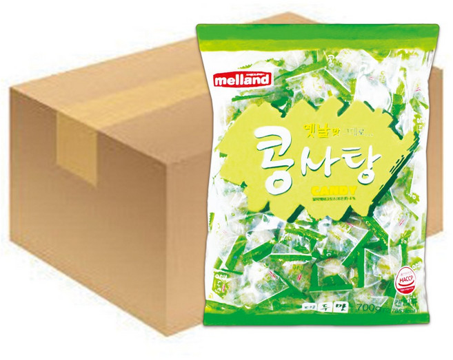국제제과 멜랜드 옛날 콩사탕, 8개, 700g