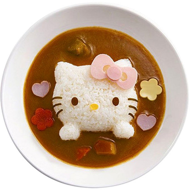 키티밥틀 캐릭터 주먹밥 도시락 라이스몰드 아이도시락 메이커 데코카레 집밥꾸미기 맘스타그램