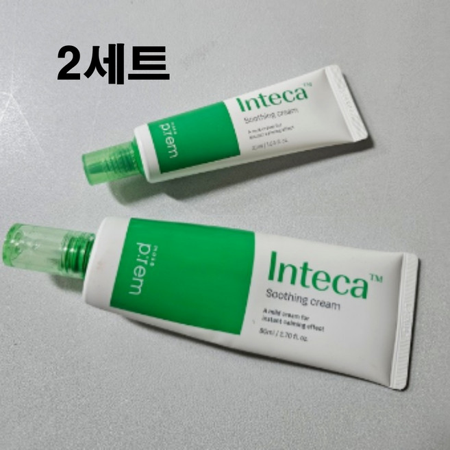 메이크프렘 인테카 수딩 크림 +증정 inteca suding cream, 80ml, 2세트