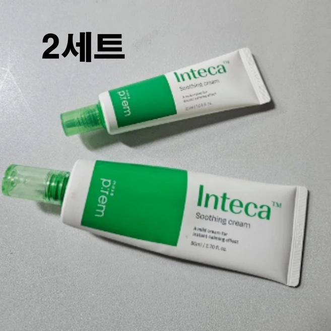 메이크프렘 인테카 수딩 크림 +증정 inteca suding cream, 80ml, 2세트 - 쿠팡
