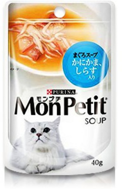 MonPetit 貓倍麗 極品鮮湯系列 40g 貓湯包, 1個, 貓倍麗-銀魚極品鮮湯 (12入), 銀魚