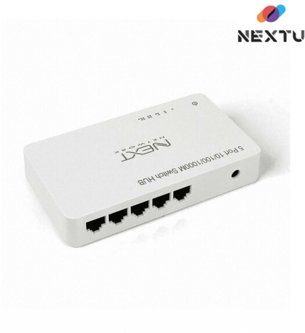 이지넷유비쿼터스 NEXT-6005GH 기가비트 스위치허브, 1개
