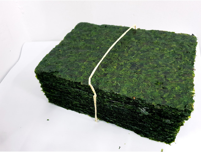 섬마을진도 재래 청태김 100매, 1개