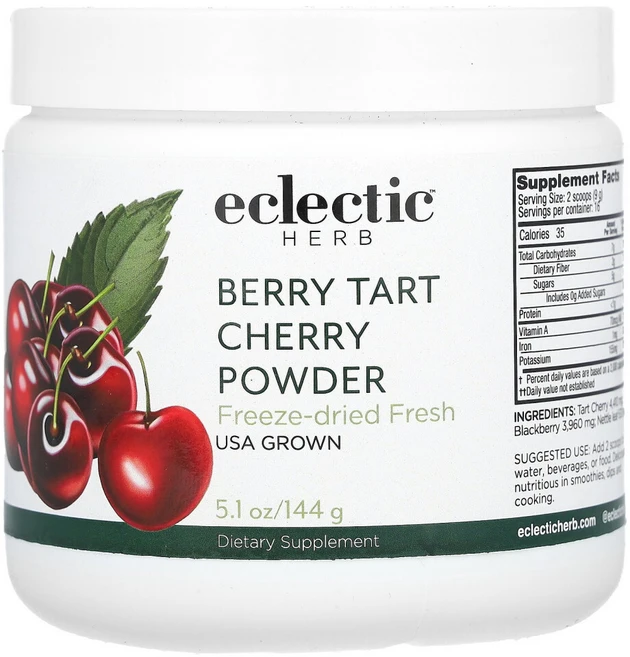 이클레틱인스티튜션 베리 타트 체리 Whole Food POWder 5.1 oz (144 g), 144g, 1개 - 쿠팡