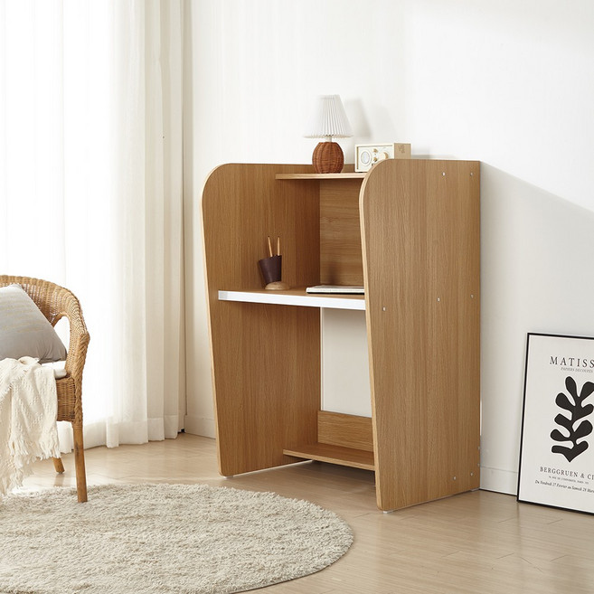 국내제작 친환경 우드빌101 102 105 독서실책상 집중력책상 학생책상 사무실책상 스터디카페 책상 도서관책상, 오크