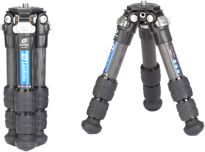 LEOFOTO LS-223C 10 카본 미니삼각대 카메라, 1개