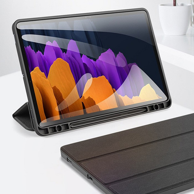 [월드온] 갤럭시탭 S8울트라/S9울트라/갤럭시탭 S10울트라 공용 14.6 슬림 스마트커버 펜수납 가능, 상세페이지 참조, 1개