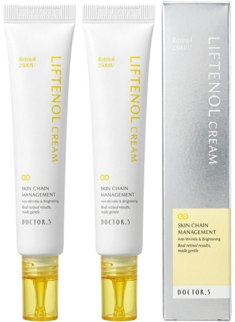 닥터3 리프테놀 크림 25mlX2개, 2개, 25ml