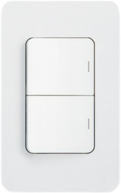 아크라이트 디아트 배선기구 02.[스위치]단로2구 화이트, 1개