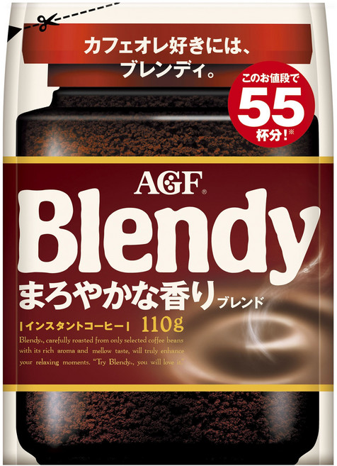 블랜디 인스턴트 커피 부드러운 향 블랜드, 1개, 110g, 1개입