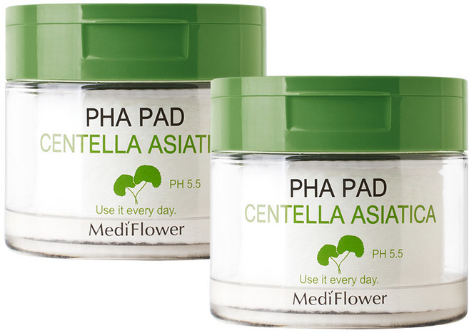 메디플라워 센텔라아시아티카 파하 패드 60p, 60매입, 2개