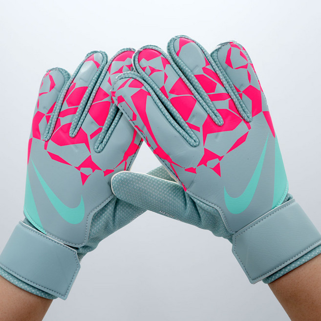 나이키 주니어 골키퍼 장갑 GK 글러브 어린이 키퍼 장갑 키즈 키퍼 글러브 방과후 축구교실 연습용 장갑, 1세트, 오션 큐브