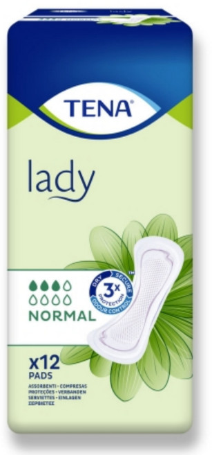 테나 레이디 요실금 패드 노말, FREE(onesize), 2개, 24매입