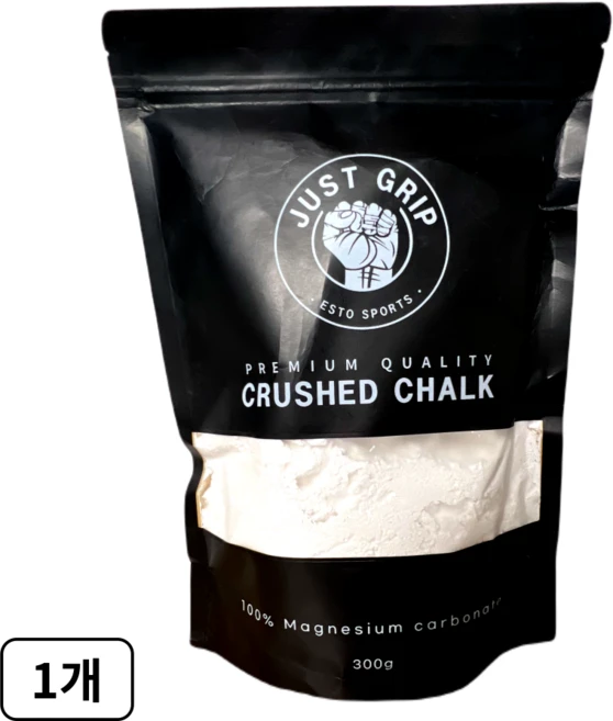 저스트그립 Crused 클라이밍 초크 (덩어리+가루), 1개, 300g - 쿠팡