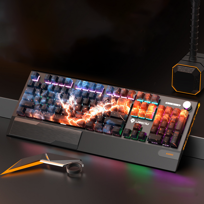 라나야 인페르노 PBT 열승화 키보드 키캡 127키, 체리 프로파일, 정면각인