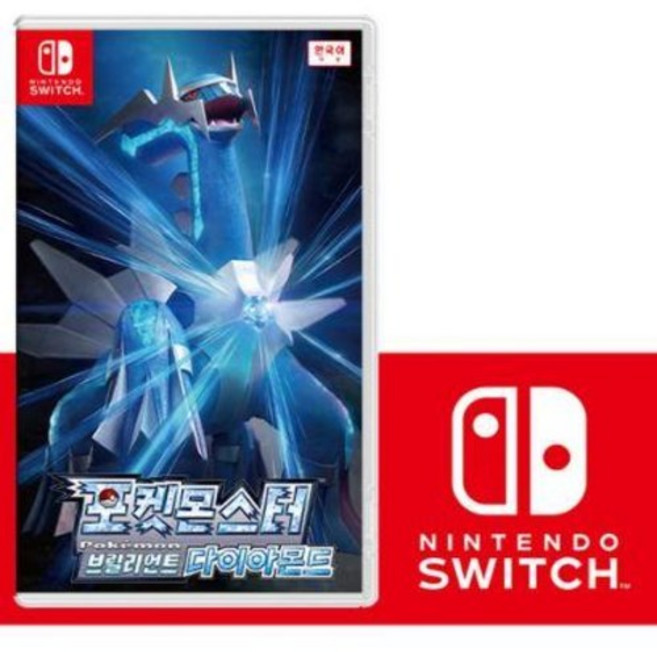 포켓몬스터 브릴리언트 다이아몬드 닌텐도 스위치 정품 게임 타이틀 팩 한글판 (국내 배송)