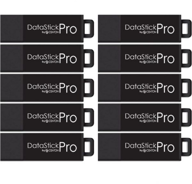 Centon Electronics MP Valuepack USB 3.2 Gen1 DataStick Pro 플래시 드라이브 8GB 10개 팩, 8 GB_10 Pack
