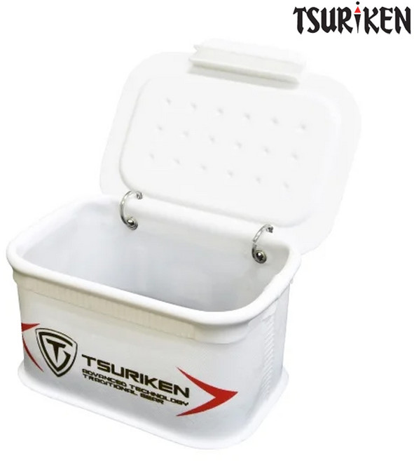 쯔리겐 미끼통 TE-241 에사바케츠 낚시크릴새우통