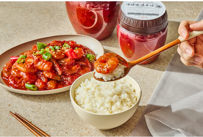 양념깐새우장[여수맛집 명동게장], 1개, 1kg