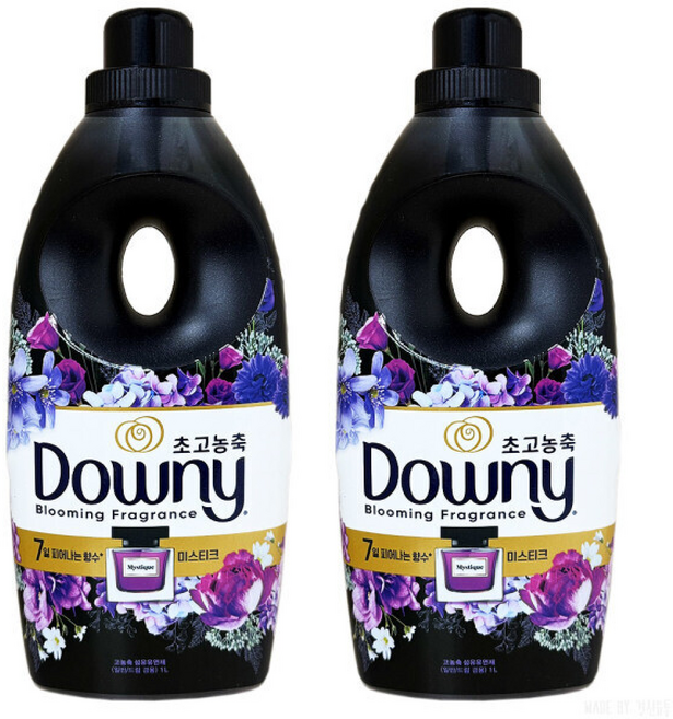 PG 다우니 퍼퓸 섬유유연제 미스티크, 1L