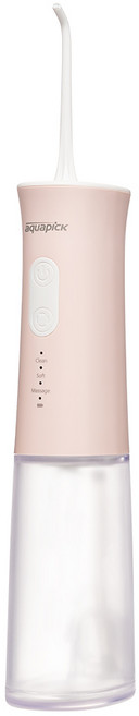 아쿠아픽 코드리스 구강세정기, AQ-205, 핑크