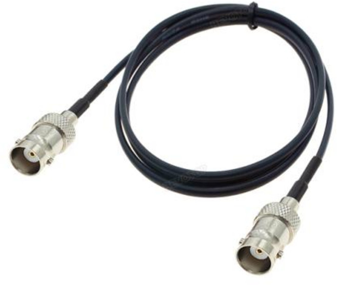 CCTV 카메라용 동축 연장 코드 점퍼 RG174 BNC 수 플러그-BNC 암 잭 커넥터 케이블 RG-174 50 옴 피그테일 RF, [12] 1.5M, [09] BNC F to BNC F, 108) BNC F to BNC F - 1.5M, 1개