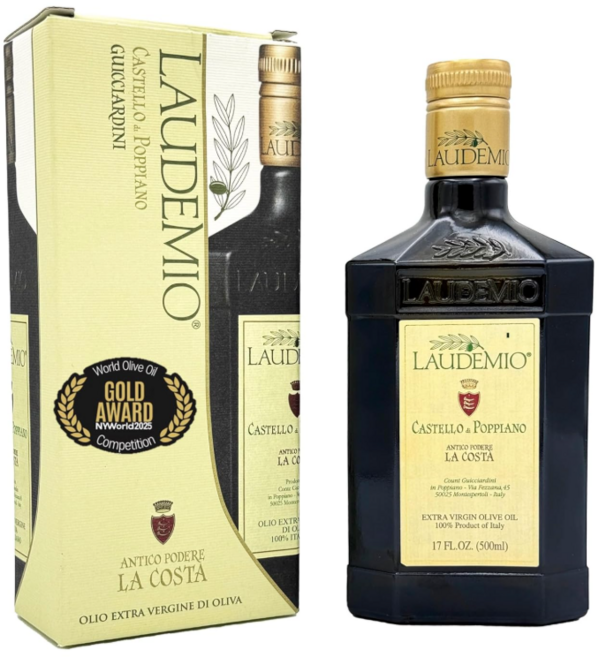 라우데미오 Laudemio 포피아노 올리브오일 500ml 이탈리아 골드어워드수상 올리브유