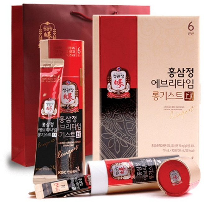 정관장 홍삼정 에브리타임 롱기스트, 200ml, 1세트