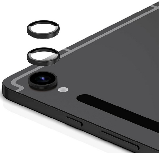 갤럭시탭 S10 FE 플러스/S10 Lite/S10+/S10 Ultra/S9/S9 FE/S9+/S9 FE+/S9 울트라 호환 후면 카메라 렌즈 강화유리 액정 보호 필름 케이스나라, 1세트
