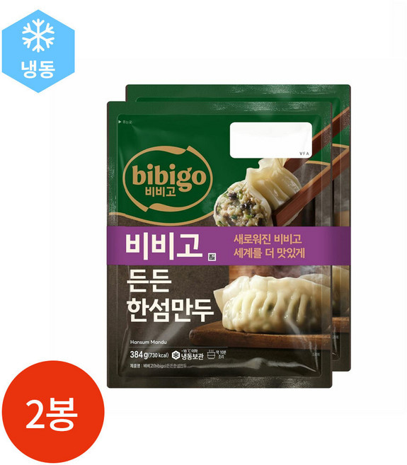 cj제일제당(주) 비비고 한섬만두, 384g, 2개