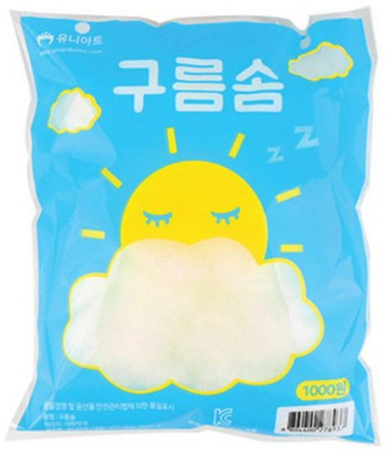 유니아트 1000 구름솜 인형만들기, 1개