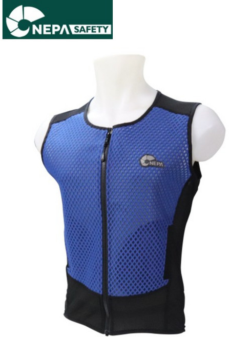 네파 얼음 아이스조끼 냉매 여름조끼 쿨조끼 등산 골프 낚시 러닝 파랑 블루 조끼베스트