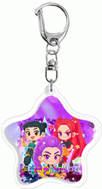 픽101 케이팝 데몬 헌터스 아크릴 키링 굿즈 케데헌 12종, 1개, 아크릴키링 헌트릭스 B