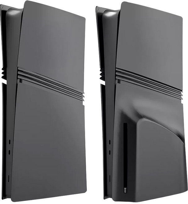 스냅케이스 플스5 프로 케이스 교체 커버 베이직 P502, 1개, 블랙, PS5Pro 디지털 에디션